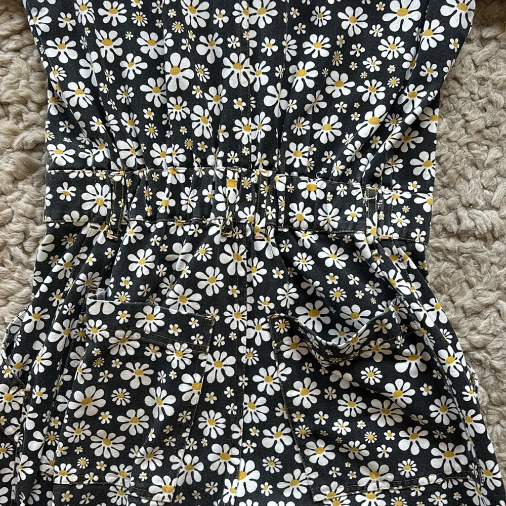 Big Bud Press Daisy Black and White Jumpsuit - size small - Picture 5 of 5